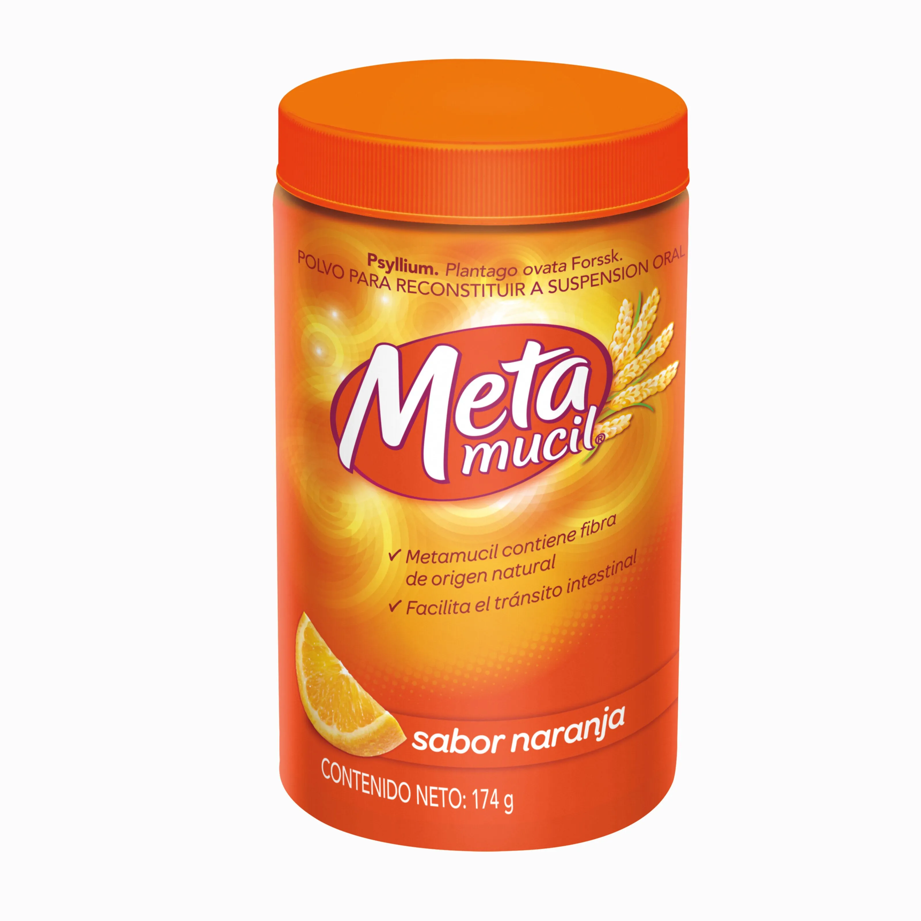 Metamucil Naranja Polvo 174 g
